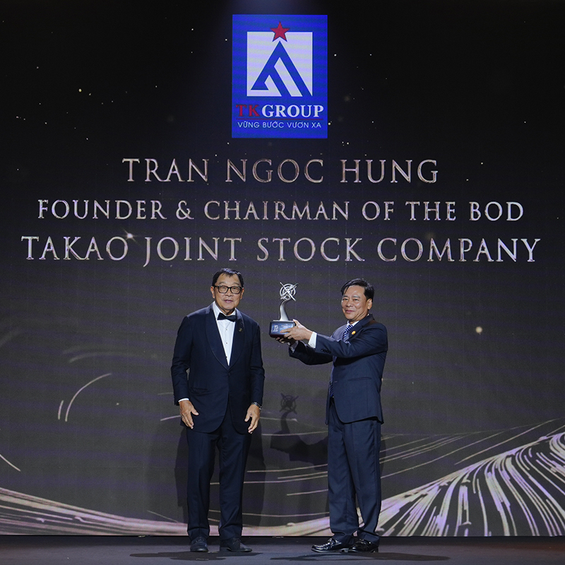 CTHĐQT Takao nhận giải thưởng Doanh nhân xuất sắc châu Á